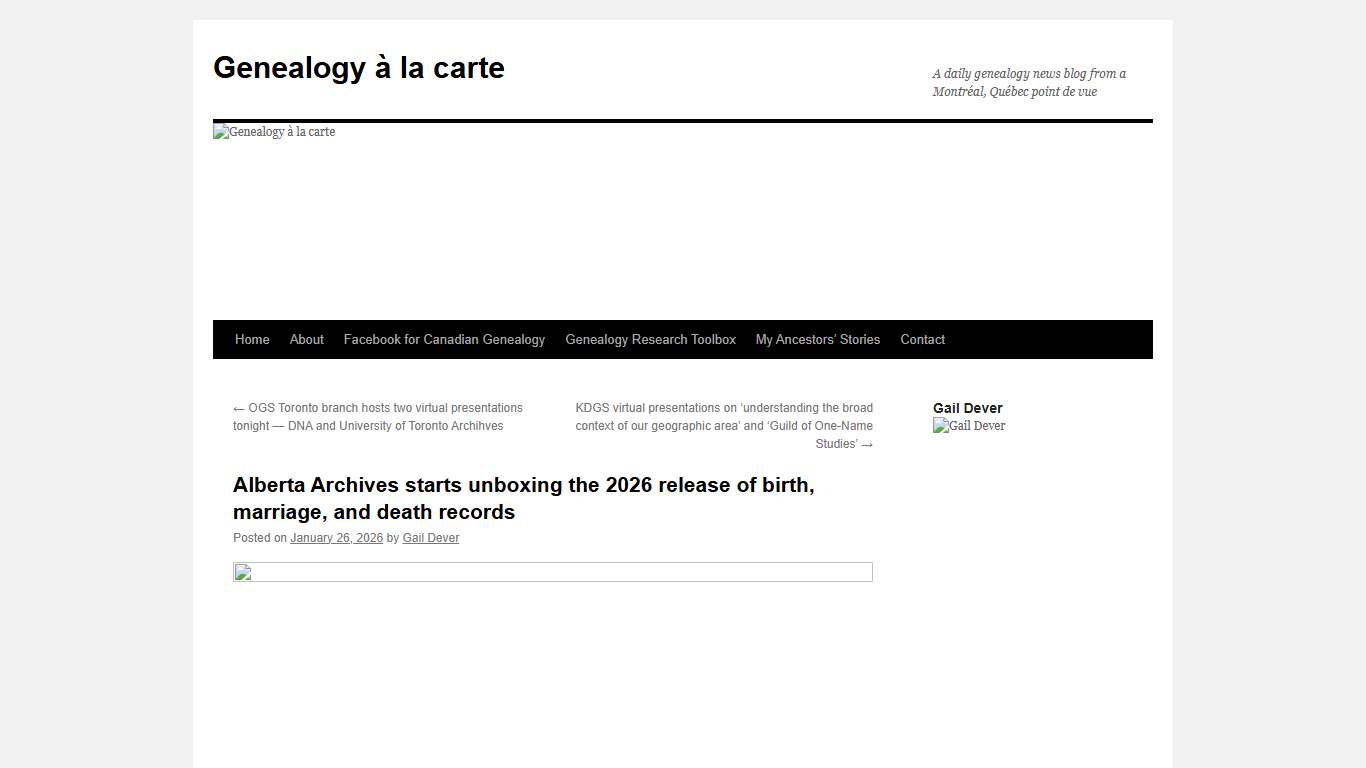 Alberta Archives starts unboxing the 2026 release of birth, marriage, and death records - Genealogy à la carteGenealogy à la carte